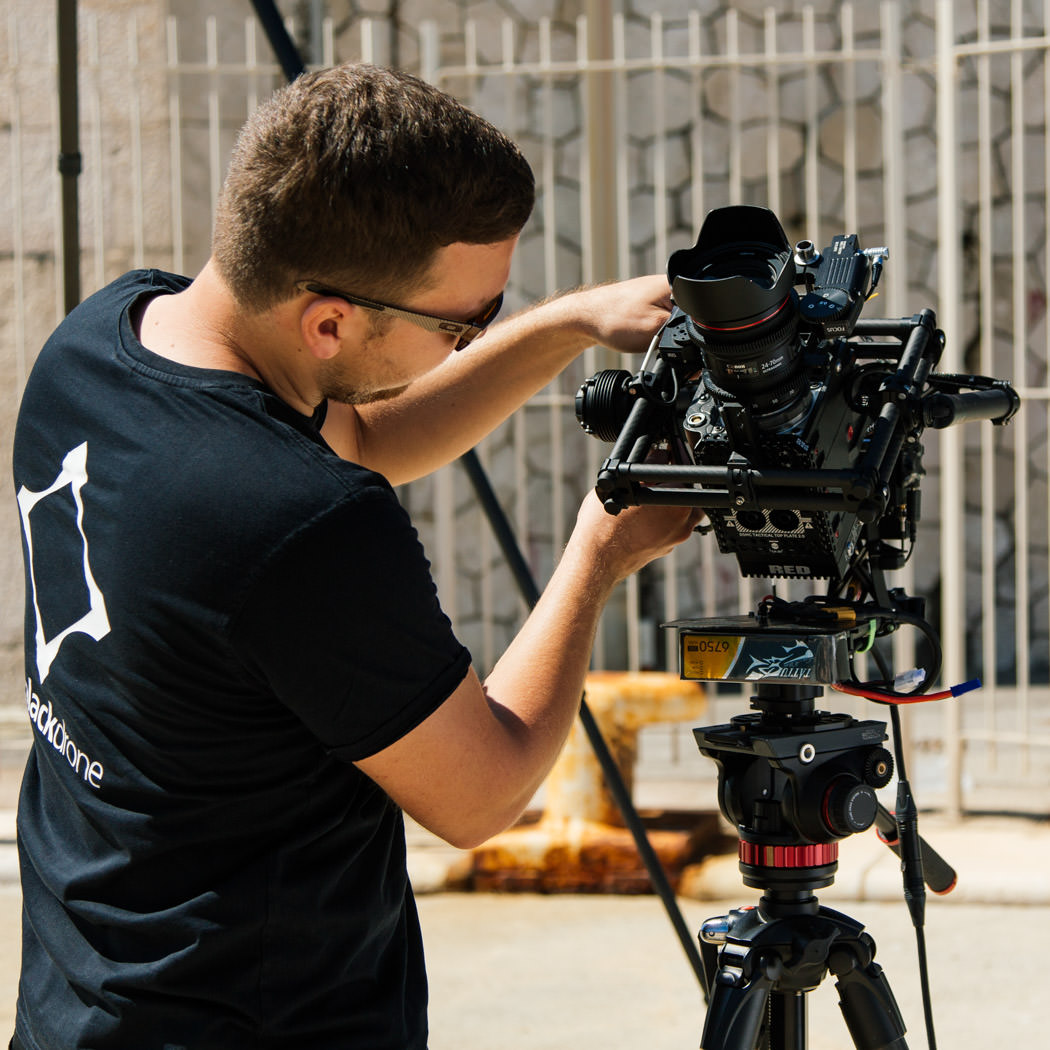 RED EPIC Dragon 6K Carbon Edition mit Freefly Systems MōVI M15 Brushless Gimbal Einstellarbeiten Rico Nowara